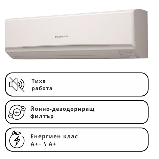 Инверторен климатик стенен General Fujitsu ASHG30LMTA/AOHG30LMTA