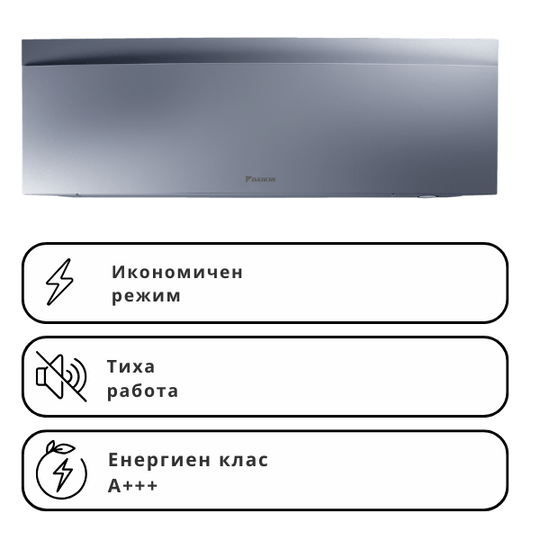 Климатик Daikin Emura Черна FTXJ-AS 
