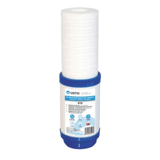 Филтър с активен въглен и KDF смола