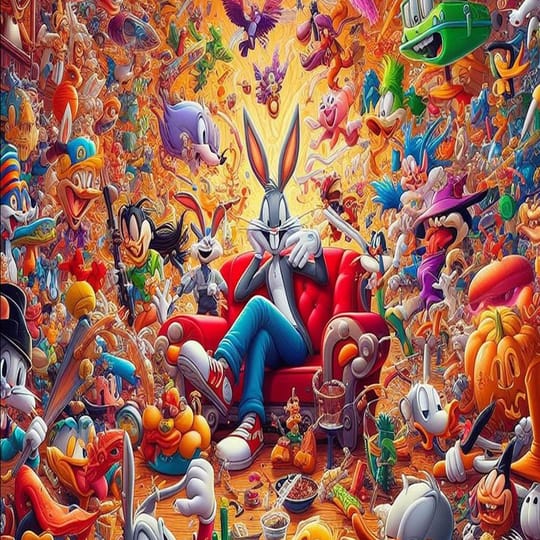 Фото торта Бъгс Бъни 2