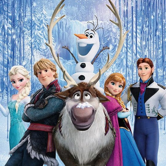 Фото торта Замръзналото кралство 