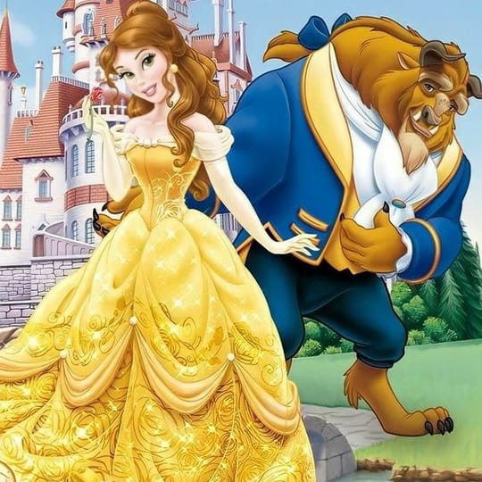 Фото торта Красавицата и Звяра 2