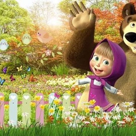 Фото торта Маша и Мечока