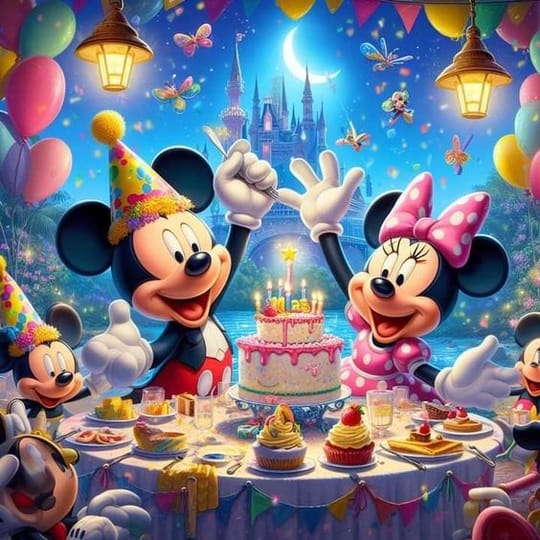 Фото торта Мики и Мини 