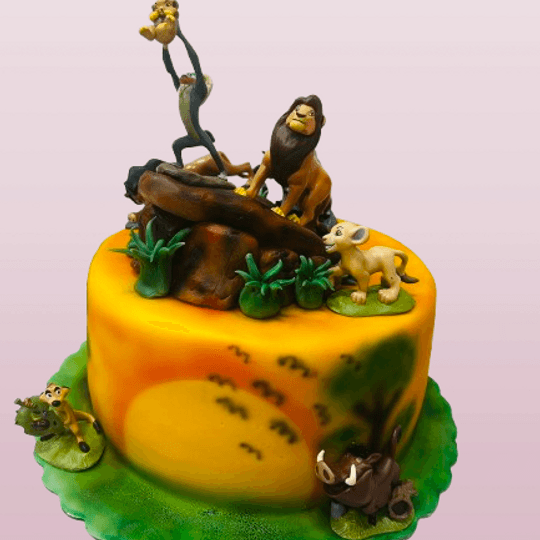 3Д Торта Цар Лъв