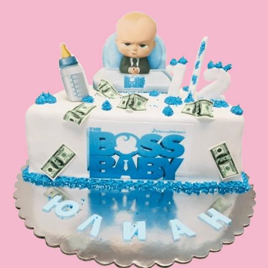 3Д Торта Baby BOSS