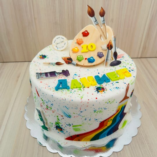 3Д торта Художник