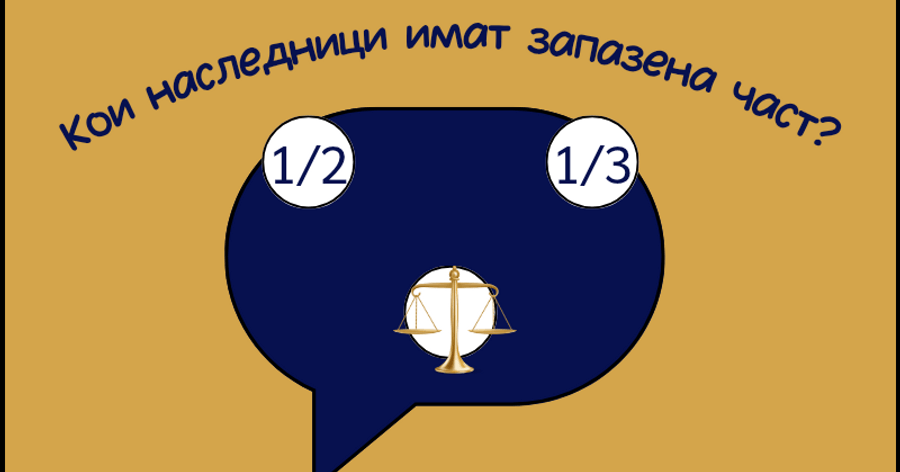 Кои са наследниците със запазена част