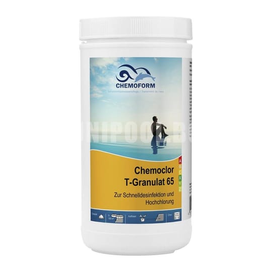Chemoclor T-65 бърз хлор на гранули 1,0 kg