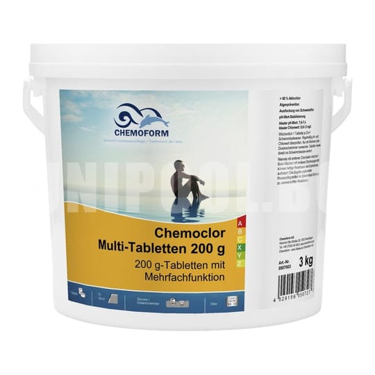 Chemoclor Multi-Tabletten (200g) Мултифункционални таблетки 5,0 kg