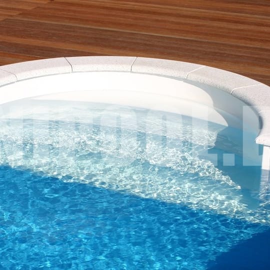 Римска стълба в правоъгълен басейн Styropool
