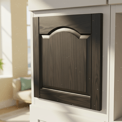 2Дървена вратичка единичен фриз кобилица класическа табла с канали Dyrvena vratichka ednichen friz kobilica klasicheska tabla s kanal