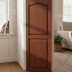 6Дървена вратичка единичен фриз кобилица класическа табла с канали Dyrvena vratichka ednichen friz kobilica klasicheska tabla s kanal