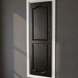 6Дървена вратичка двоен фриз кобилица класическа табла с канали Dyrvena vratichka dvoen friz kobilica klasicheska tabla s