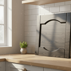 3Дървена вратичка двоен фриз кобилица плоска табла с канали Dyrvena vratichka dvoen friz kobilica ploska tabla s kanali