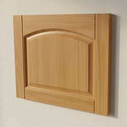 1Дървена вратичка единичен фриз дъга класическа табла с канали Dyrvena vratichka ednichen friz duga klasicheska tabla s kanali