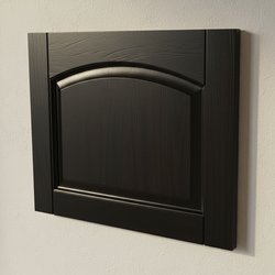 3Дървена вратичка единичен фриз дъга класическа табла с канали Dyrvena vratichka ednichen friz duga klasicheska tabla s kanali