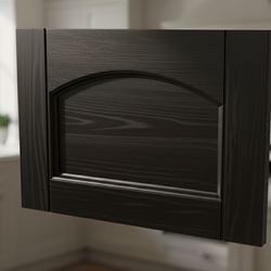 3Дървена вратичка единичен фриз дъга плоска табла с канали Dyrvena vratichka ednichen friz duga ploska tabla s kanali