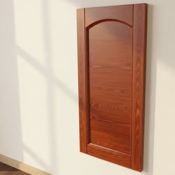 5Дървена вратичка единичен фриз дъга плоска табла с канали Dyrvena vratichka ednichen friz duga ploska tabla s kanali