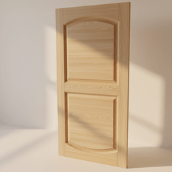 7Дървена вратичка двоен фриз дъга класическа табла с канали Dyrvena vratichka dvoen friz duga klasicheska tabla s kanali