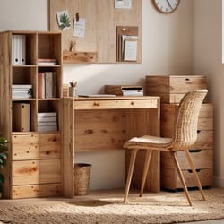 4Компактно дървено бюро с изчистен дизайн  Kompaktno dyrveno byuro s izchisten dizayn