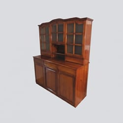 Широк бюфет с четири витрини и три долни врати по поръчка Shirok buffet s chetiri vitrini i tri dolni vrati po poruchka