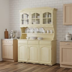 Класически бюфет с три витрини чекмеджета и долни шкафове по поръчка Klasicheski buffet s tri vitrini chekmedjeta i dolni shkafove po poruchka