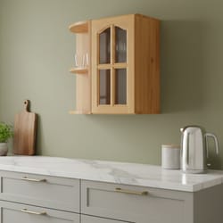 Шкаф за стена с вратичка и рафтове по поръчка shkaf za stena s vratichka i raftove po porachka 