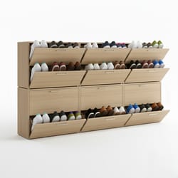 Шкаф за обувки за много обувки по поръчка