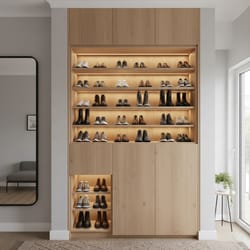 Шкаф за обувки в ниша по поръчка