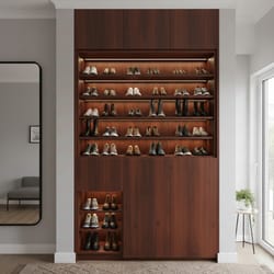 Шкаф за обувки в ниша по поръчка