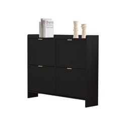 Шкаф за обувки черен по поръчка