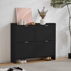 Шкаф за обувки черен по поръчка