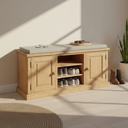 Шкаф за обувки с място за сядане по поръчка 