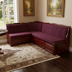  Ъглов диван масив по поръчка