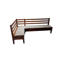 дървена ъглова пейка по поръчка