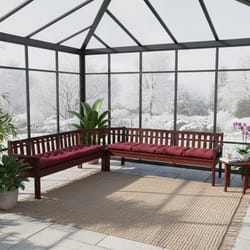 ъглова пейка по чертеж