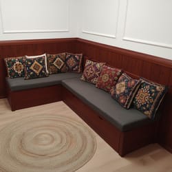 пейка с възглавници по поръчка