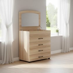 Тоалетка с много чекмеджета