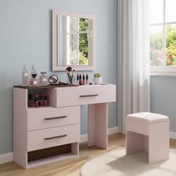 Тоалетка с огледало