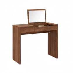 Тоалетка с вградено огледало