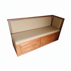 ъглова тапицирана пейка по поръчка