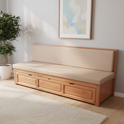 Тапицирана пейка с функция сън по поръчка