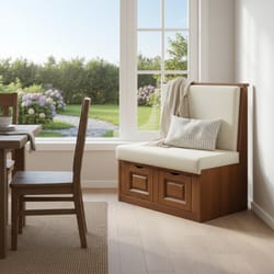 компактна тапицирана пейка по поръчка