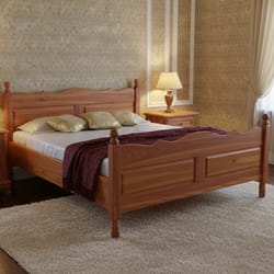 ретро спални от дърво