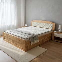 тапицирана спалня с чекмеджета по оръчка