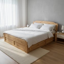 тапицирана спалня с чекмеджета по оръчка