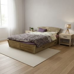 минималистични спални от дърво и MDF