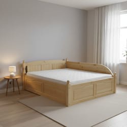 Спалня с гръб към стената по поръчка