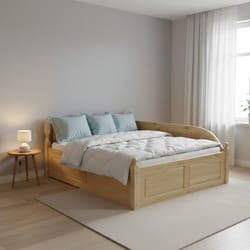 Спалня с гръб към стената по поръчка